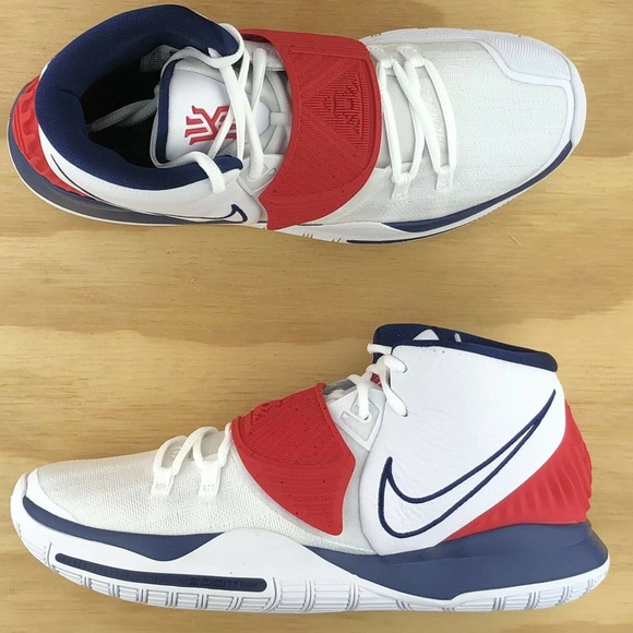 Nike Kyrie 6 USA Kyrie Irving Basketball Shoes Sz - Picture 4 of 9